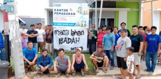 Demo Kantor Pemasaran Perumahan Yafindo Residence, Warga: Mana Lahan Rumah Ibadah?