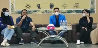 Ketua KNPI Batam Motivasi BEM FEB dan HIMATANSI UNRIKA