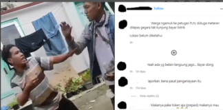 Viral! Petugas PLN Dipukul Warga yang Nunggak Bayar Listrik, Ngamuk Karena Meteran Dilepas