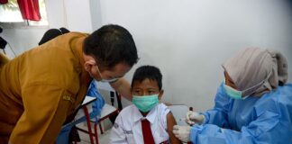 188.227 Orang Anak di Kepri Sudah Divaksinasi Dosis Pertama