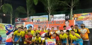 Kalahkan PAS VC, Batam Tectona Juara Turnamen Bola Voli Wahyu Wahyudin Cup