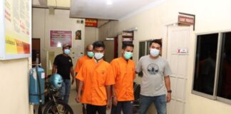 Polsek Lubukbaja Ringkus 4 Komplotan Pencuri Spesialis Rumah Kosong