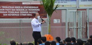 Penuhi Hak WBP, Karutan Batam Sosialisasikan Permenkumham Nomor 3 Tahun 2018