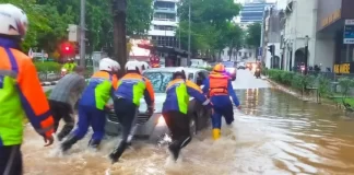 Hujan Deras, Sejumlah Wilayah di Kuala Lumpur Terendam Banjir