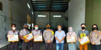 Wakapolresta Barelang Tinjau Vaksinasi Booster di PT Ghim Li