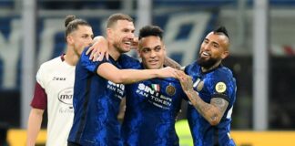 Liga Italia: Inter Bungkam Salernitana 5-0, Lautaro Martinez Cetak Hattrick