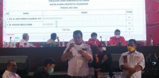 Amran Sulaiman Dinobatkan Ketua IKA Unhas Periode 2022-2026, Pengganti Jusuf Kalla