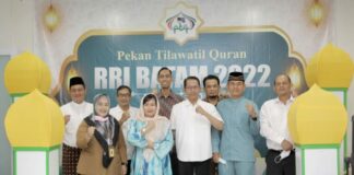 Amsakar Achmad Buka Pekan Tilawatil Qur’an RRI Batam 2022