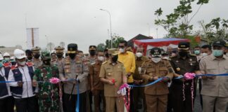 Gubri Resmi Buka Penggunaan Fungsional Jalan Tol Pekanbaru-Bangkinang