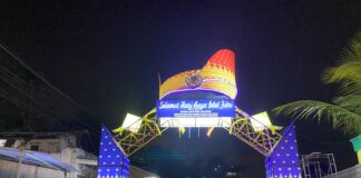 Gapura ‘Tanjak’ Meriahkan Ramadhan dan Hari Raya Idul Fitri di Kampung Melayu Seipanas