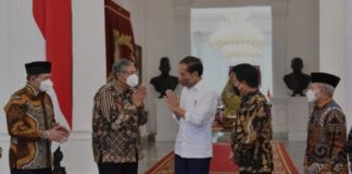 Jokowi Terima Pansel Pemilihan Calon Anggota Badan Pelaksana dan Dewan Pengawas BPKH