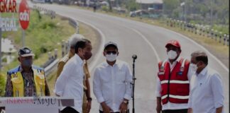 Jelang Arus Mudik, Jokowi Resmikan Jalan Lingkar Brebes-Tegal