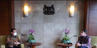 Gubernur Ansar dan Menlu Singapura Maliki, Tukar Pandangan Tentang Penguatan Kerjasama Kepri – Singapura