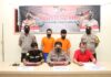 Polsek Sagulung Ringkus Empat Pelaku Pencurian