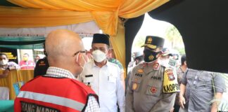 Kapolda dan Gubernur Kepri Tinjau Pos Terpadu Operasi Ketupat Seligi-2022