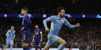 Hasil Liga Champions Manchester City vs Real Madrid: Skor 4-3