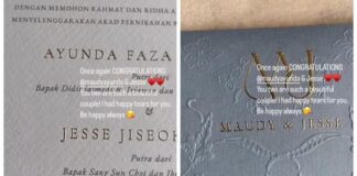 Kabar Bahagia, Undangan Pernikahan Maudy Ayunda dan Jesse