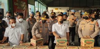 Polri Gagalkan 8 Kontainer Minyak Goreng Siap Ekspor ke Timor Leste