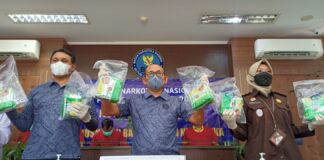 BNN Kepri Musnahkan 10 Kilogram Sabu