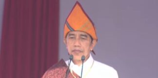 Jokowi Pimpin Upacara Peringatan Hari Lahir Pancasila di Ende