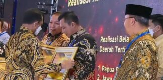Pemprov Kepri Terima Penghargaan Realisasi Belanja APBD Tertinggi di 2021