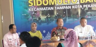 Pembangunan Pasar Induk, Camat Dan Lurah Ajak Warga Diskusi