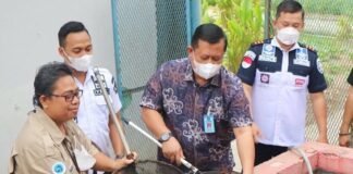 Kunjungan Perdana Divisi Pemasyarakatan Ke Rutan Dumai, Panen Lele Bersama Dinas Perikanan