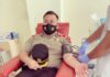 Peduli Sesama, Serdik Sespimmen Polri ke-62 Juleigtin Siahaan Donor Darah