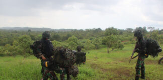 Prajurit Yonif 10 Marinir/SBY Berhasil Kuasai Sasaran Musuh