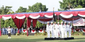 Kapolda Kepri Ikut Upacara Hari Bhayangkara ke-76 Secara Virtual Bersama Presiden