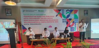 Jadi Ujung Tombak Pembangunan, BPS Pekanbaru Bentuk 16 Kelurahan Cantik
