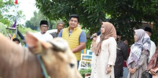 Istri Gubernur Kepri Keliling Bagikan Sapi