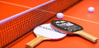 Ketua PTMSI Pusat Pieter Layardi Lay Resmikan Kejurprov Tenis Meja Riau 2022