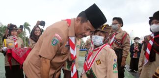 HUT ke-61 Pramuka, Rudi : Jadilah Seperti Kelapa, Bisa Tumbuh di Mana Saja