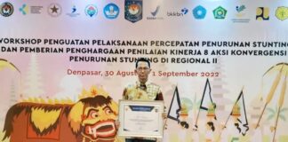 Kota Batam Raih Penghargaan Terbaik se-Kepri dalam Penanganan Stunting 2022