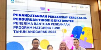 Uniba Berhasil Raih Pendanaan Program Matching Fund Kedaireka 2022