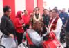 Menteri Yasonna Resmikan Showroom Motor Listrik Gesits di Pekanbaru