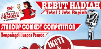 Peringati Hari Sumpah Pemuda, PWI Tanjungpinang Gelar Lomba Stand Up Comedy