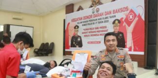 Gandeng Jurnalis, Kegiatan Donor Darah Humas Polda Kepri Kumpulkan 79 Kantong Darah