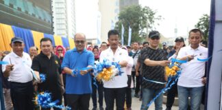 Kepala BP Batam Resmikan Lajur Pejalan Kaki dan Sepeda di Kawasan Batam Center