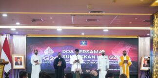Doa Bersama Pegawai Kemenkumham Doa bersama Kemenkumham.