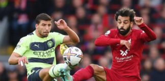 Hasil Liga Inggris: Gol Salah Antar Liverpool Pecundangi Manchester City