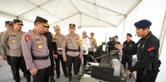 Kapolri Cek Peralatan dan Kesiapan Personel Pengamanan KTT G20