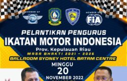 Ketua MPR RI Bakal Lantik Pengurus IMI Kepri di Batam