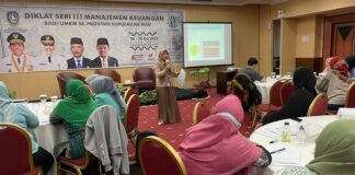 Dinas Koperasi Menggelar Pelatihan untuk Pelaku UMKM se Kepri Pelatihan UMKM di Tanjung Pinang.