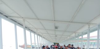 Ratusan Atlet Batam Tiba di Bintan Porprov 2022