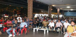 Gubernur Ansar dan Soerya Nobar Final Piala Dunia sama Warga Batam