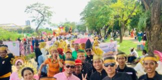 HJB, Gelar Pawai dan Parade Budaya di Alun-alun Kota Batam parade budaya
