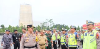 Polda Riau Siagakan 56 Pos PAM dan Pelayanan Amankan Natal dan Tahun Baru