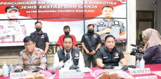 Satresnarkoba Polresta Barelang Ungkap Penyelundupan Ribuan Ekstasi penyelundupan ribuan ekstasi